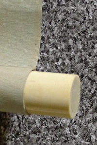 Kakemono End made of Ivory or Staghorn