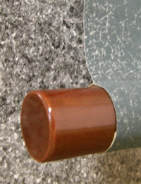 Lacquered Roller End