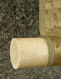 Roller End made from Antler