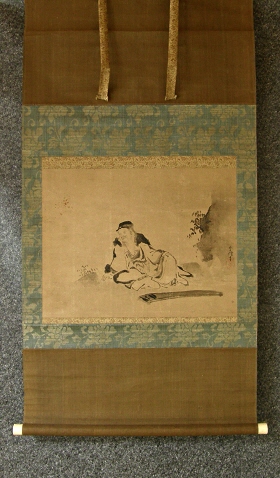 [ Rihaku, Ancient Poet ] Drawn by Kano Tsunenobu