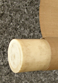 Roller End made from Antler