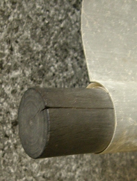 Roller End made of Ebony Wood