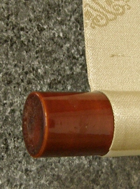 Lacquered Roller End