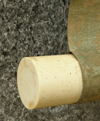 Roller End made from Antler