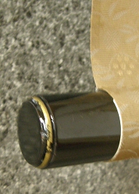 Wooden Roller End (Lacquered)