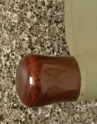 Lacquered Roller End made of Wood