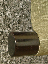 Roller End made of Ebony Wood