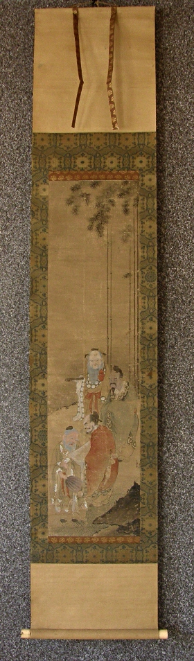 [ Sages in Bamboo Grove ] drawn in Edo Period
