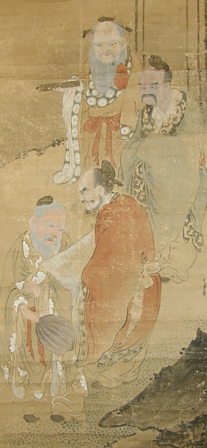 Sages in a Bamboo Tree Forest