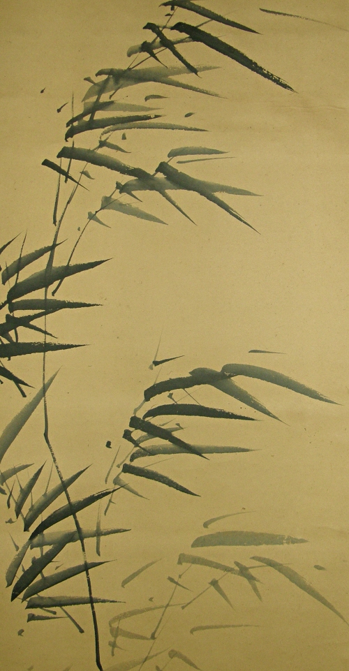 Japanese traditional Suiboku Painting