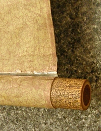 Roller End made from Bamboo