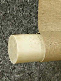 Roller End made from Antler