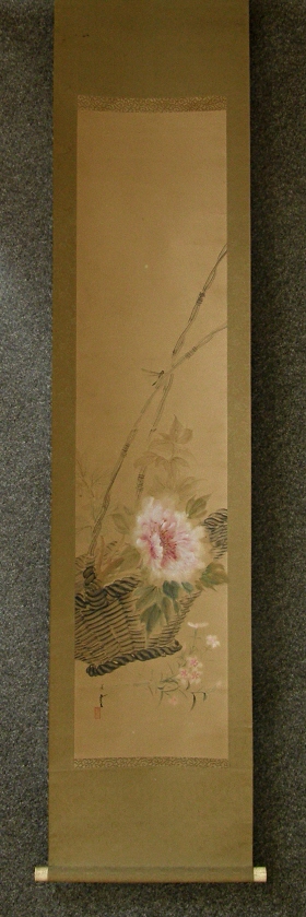 [ Dragonfly, Peony Flower ] Tombo & Botan Flower