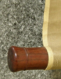 Roller End made of Wood