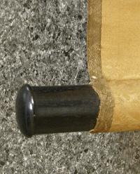 Roller End made of Wood