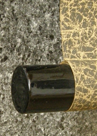 Roller End made from Wood (Lacquered)