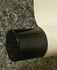 Lacquered Roller End