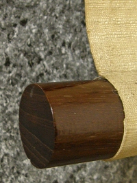 Roller End made of Wood