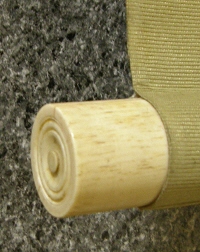 Roller End made from Antler (Deer Horn)