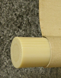 Roller End made from Plastic (Ivory like)
