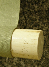 Roller End made from Antler (Deer Horn)