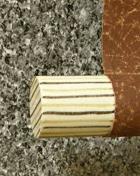 Roller End made of Japanese Pottery