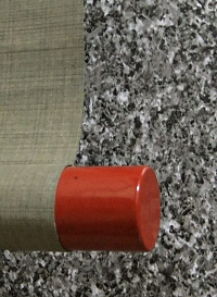 Lacquered Kakemono End