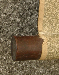 Roller End made from Wood