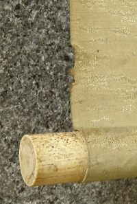 Roller End made from Antler