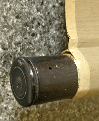 Roller End made of Ebony Wood