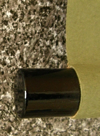 Lacquered Roller End made of Wood