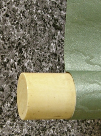 Roller End made from Ivory or Antler