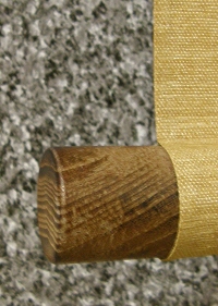 Roller End made of Wood