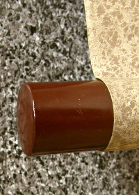 Lacquered Roller End