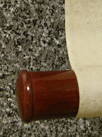 Lacquered Roller Rod made of Wood