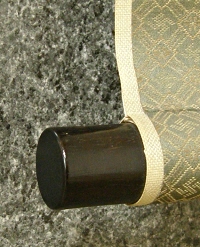 Roller End made from Ebony Wood