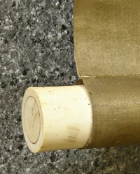 Roller End made from Antler