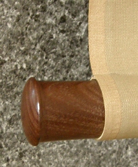 Roller End made of Wood