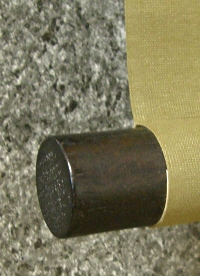 Roller End made from Ebony Wood