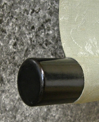Roller End made of Ebony Wood