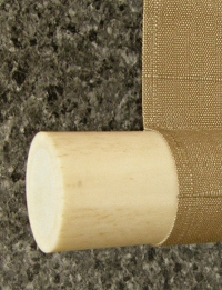 Roller End made from Antler