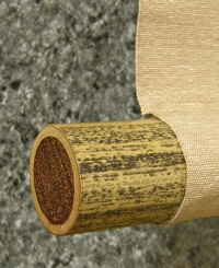 Roller End made of Bamboo