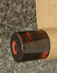 Lacquered Roller End