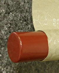 Lacquered Roller End