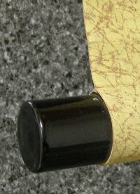 Lacquered Roller End made from Wood