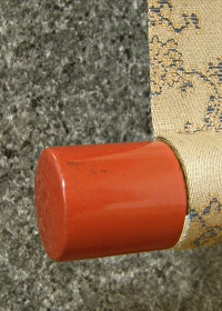 Lacquered Roller End