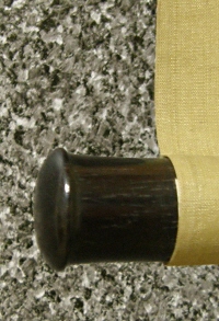 Roller End made of Ebony wood