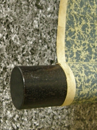 Roller Rod made of Black Ebony Wood
