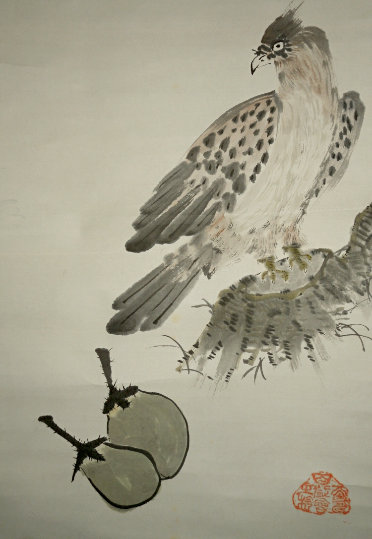 Taka Hawk Bird & Nasubi Egg Apples