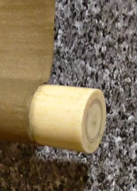Jikusaki Roller End made of Zouge Ivory